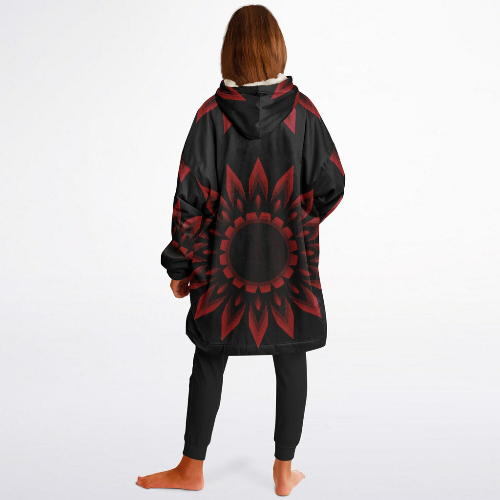 $NiieihiiNookei Youth Snug Hoodie - AOP