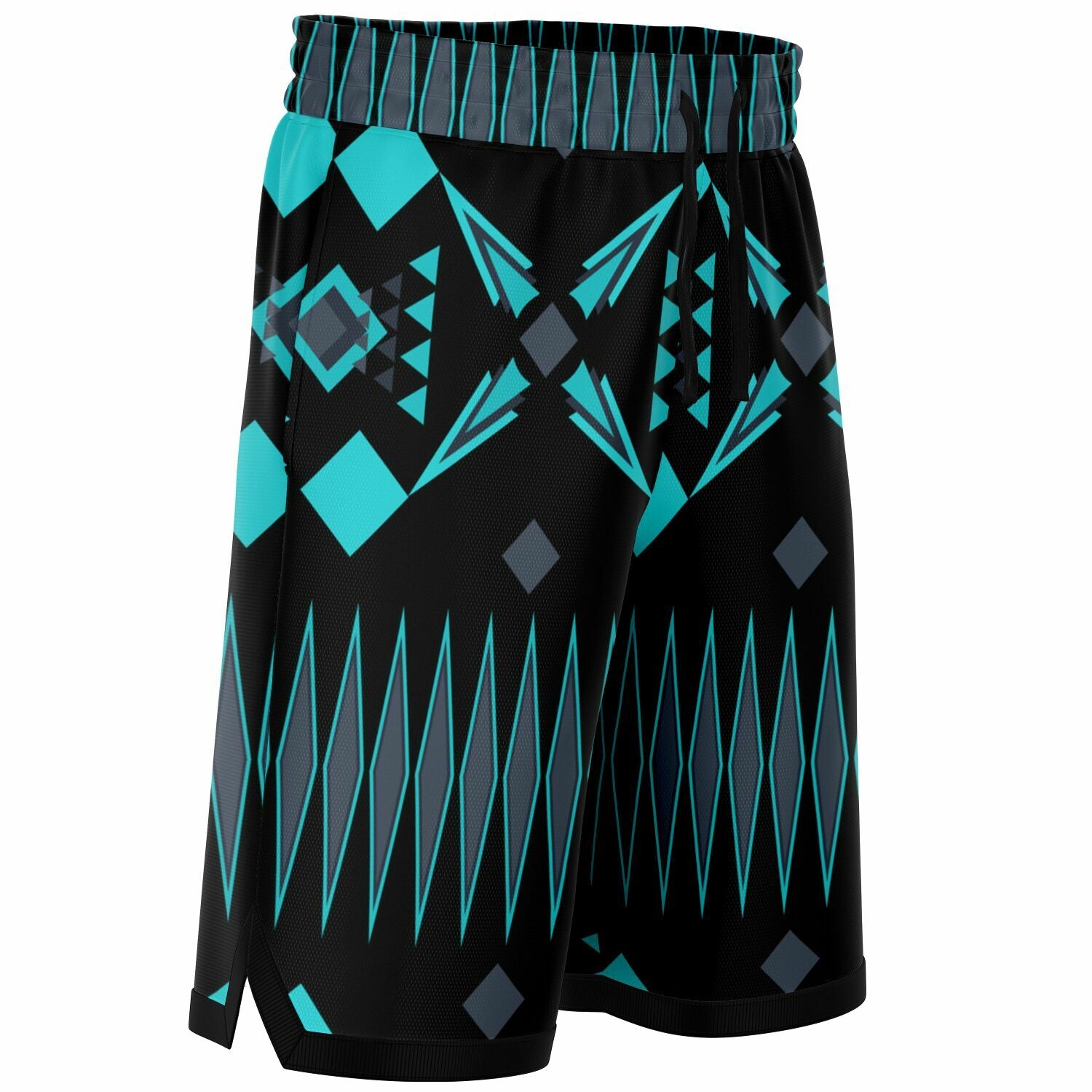 $NiieihiiNookei Basketball Short Rib - AOP