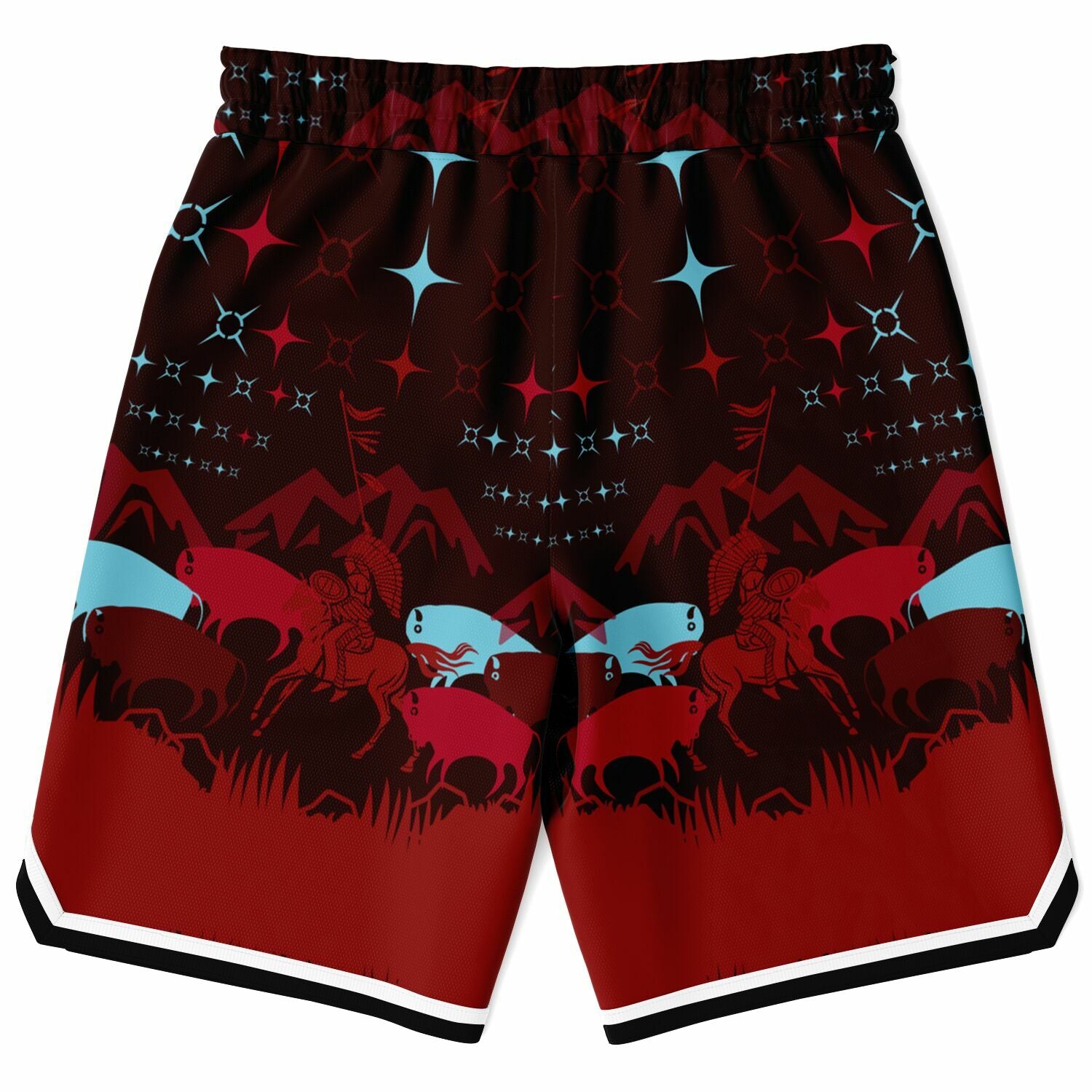 $NiieihiiNookei Basketball Short Rib - AOP