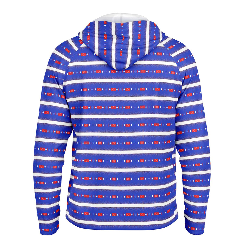 Oglala Sioux Tribe Hooded Performance Shirt - AOP