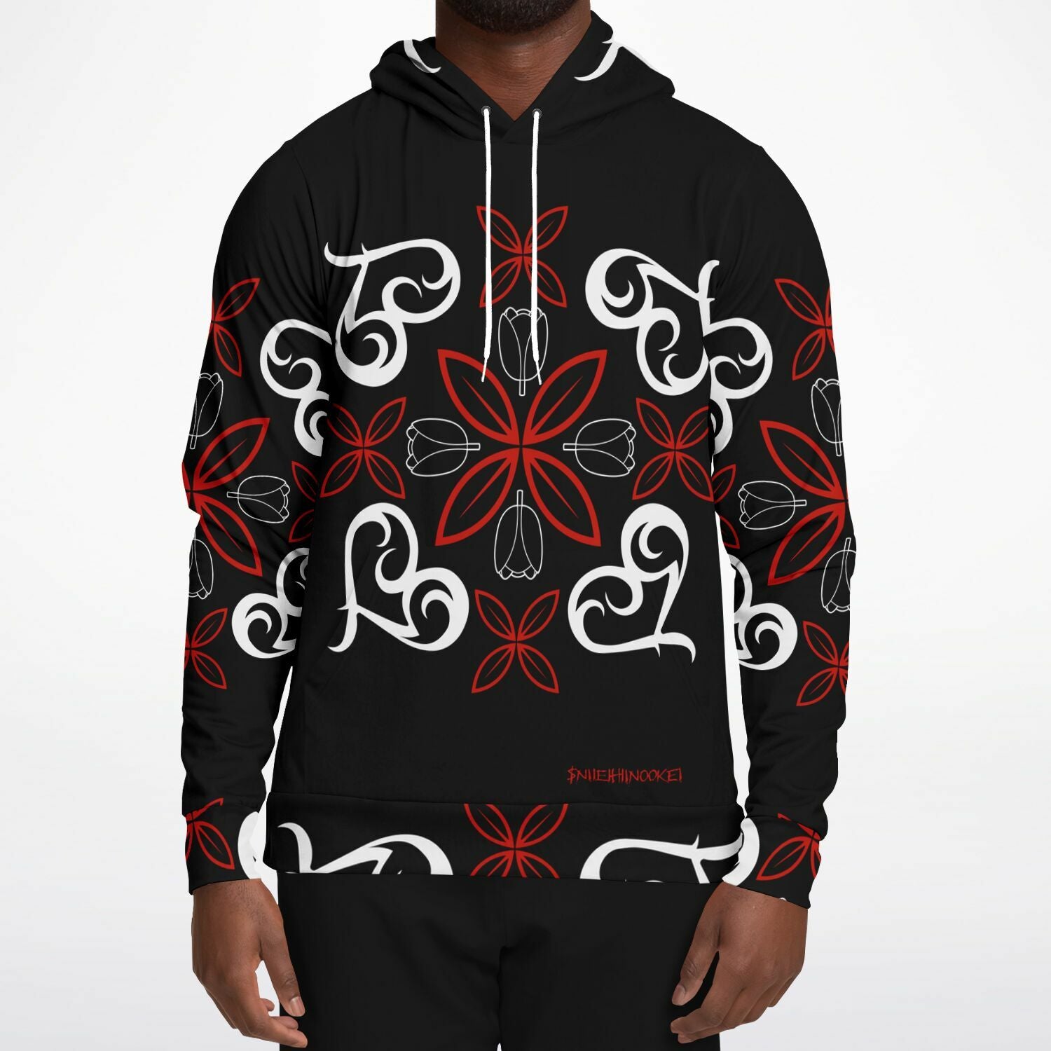 $NiieihiiNookei Athletic Hoodie - AOP