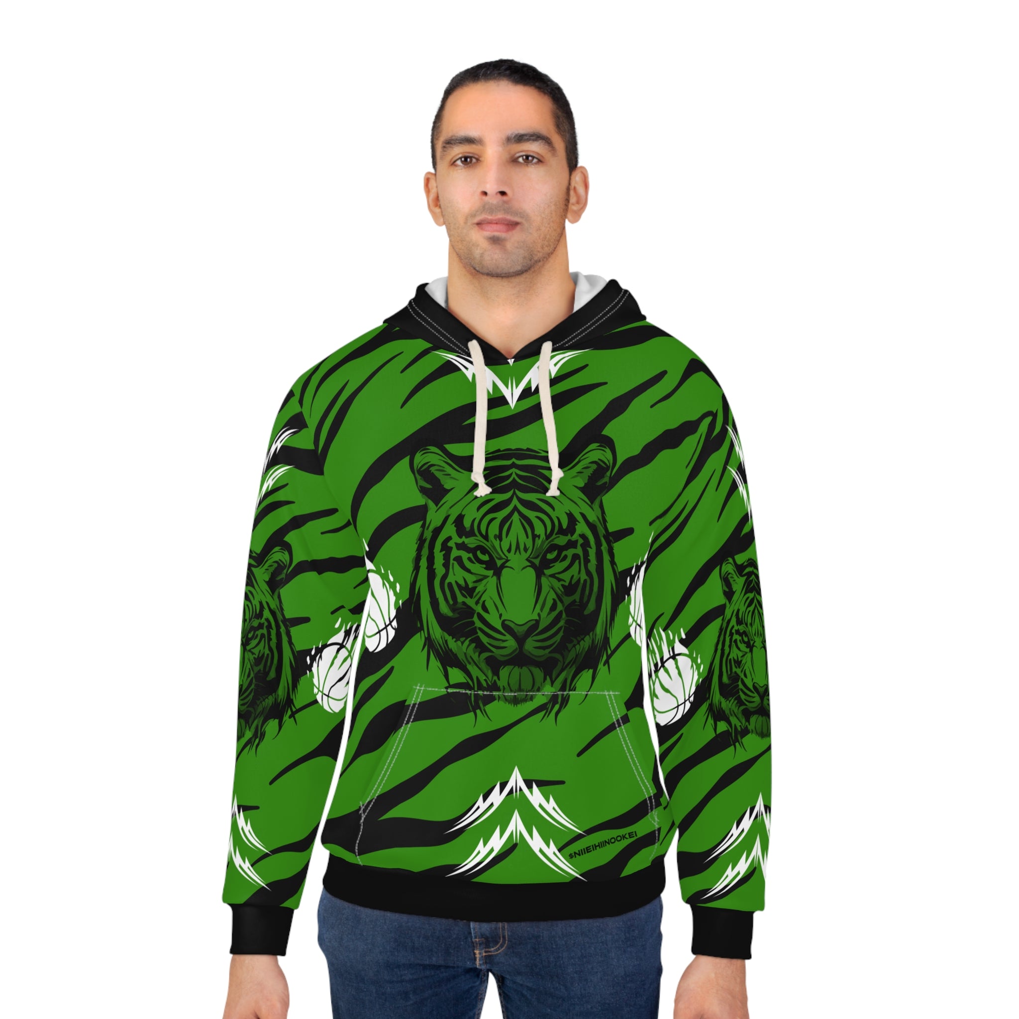 $NiieihiiNookei Custom Pullover Hoodie — Player Logo All-Over Print