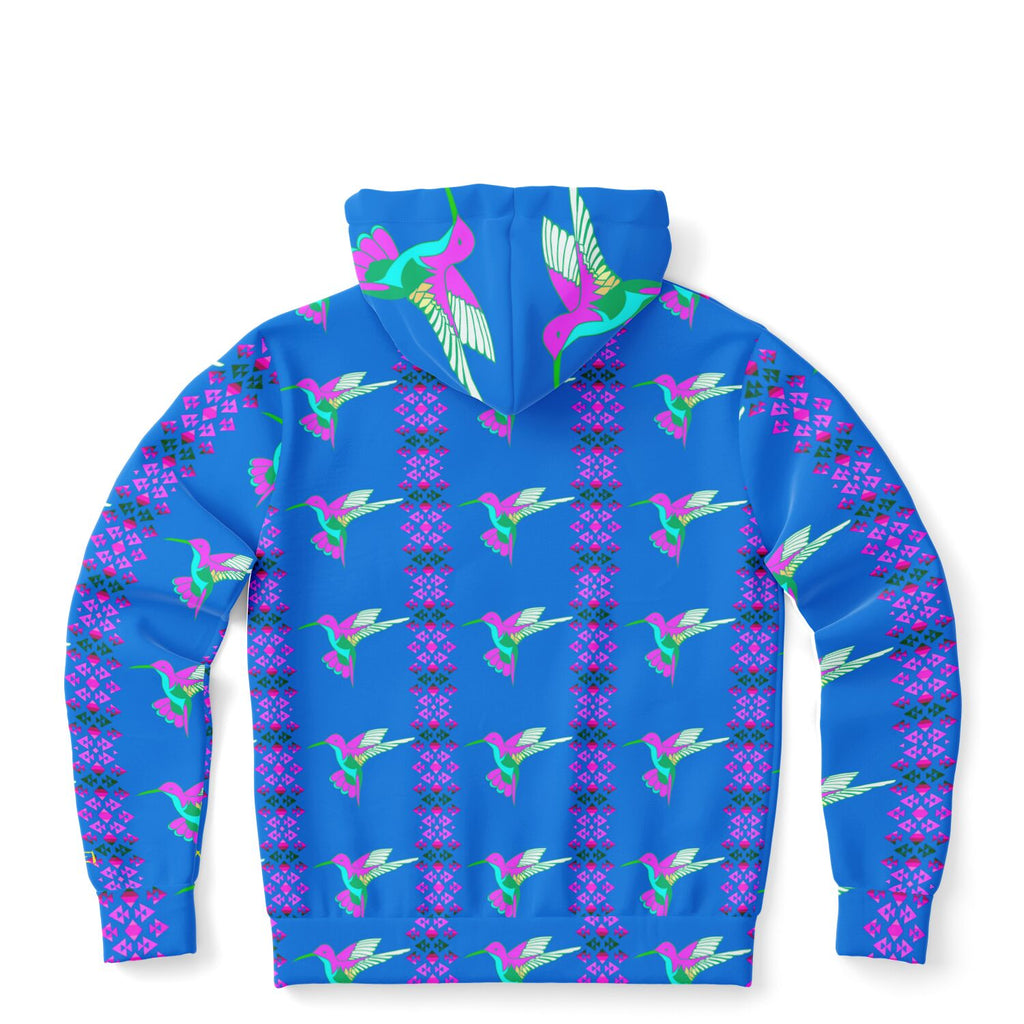 $NiieihiiNookei Athletic Zip-Up Hoodie - AOP