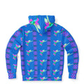 $NiieihiiNookei Athletic Zip-Up Hoodie - AOP