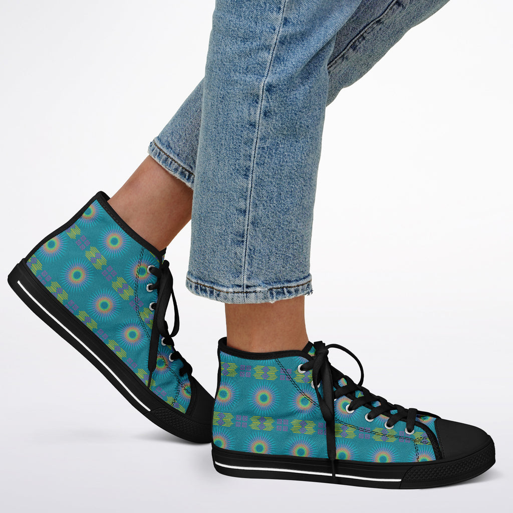 $NiieihiiNookei Urban Peak High Top Shoes - AOP
