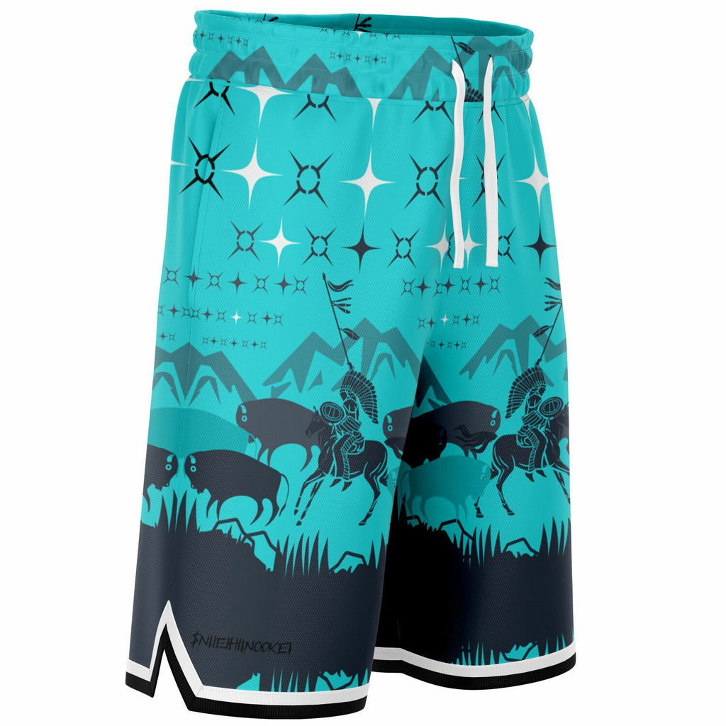 $NiieihiiNookei Basketball Short Rib - AOP