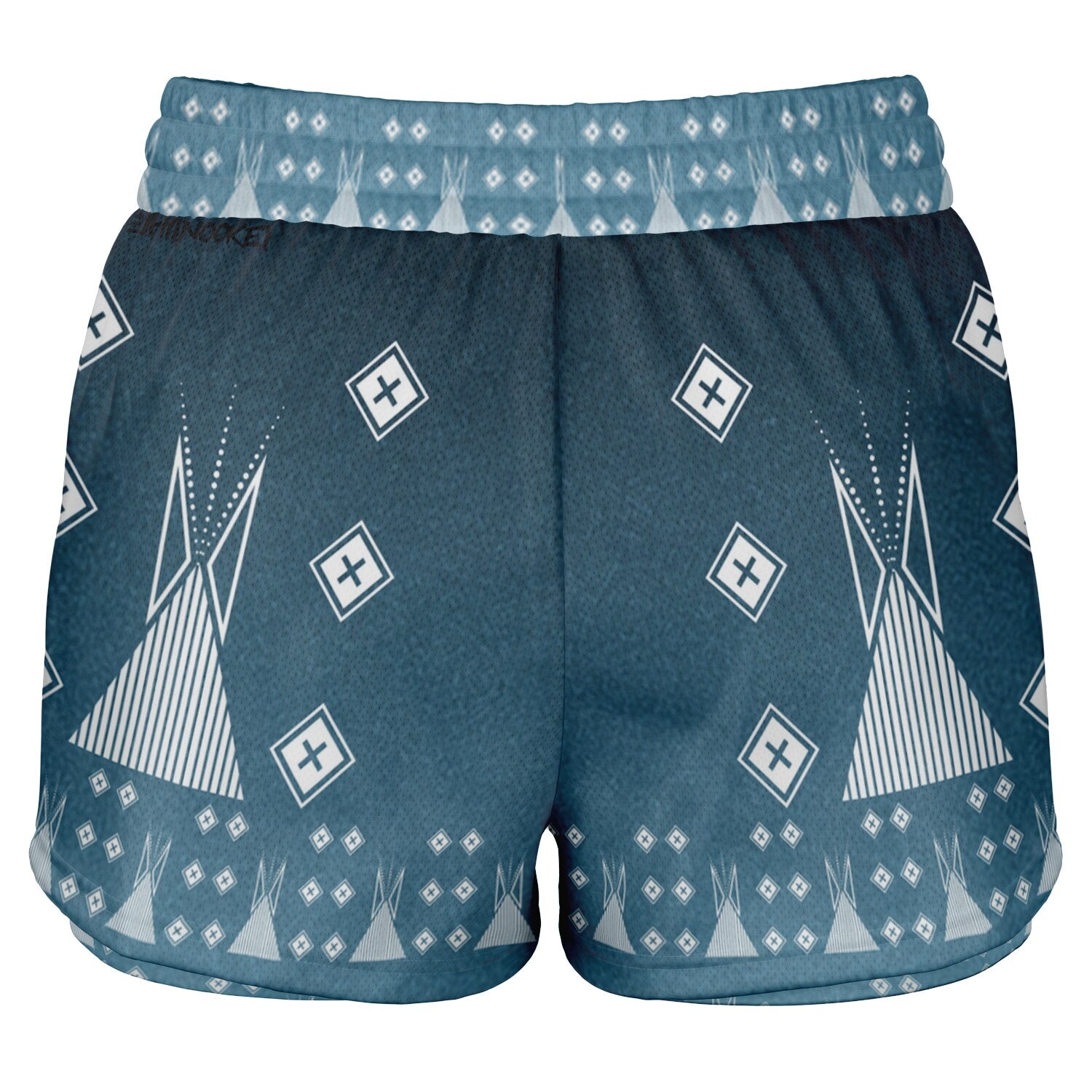 $NiieihiiNookei Women's 2-in-1 Shorts - AOP