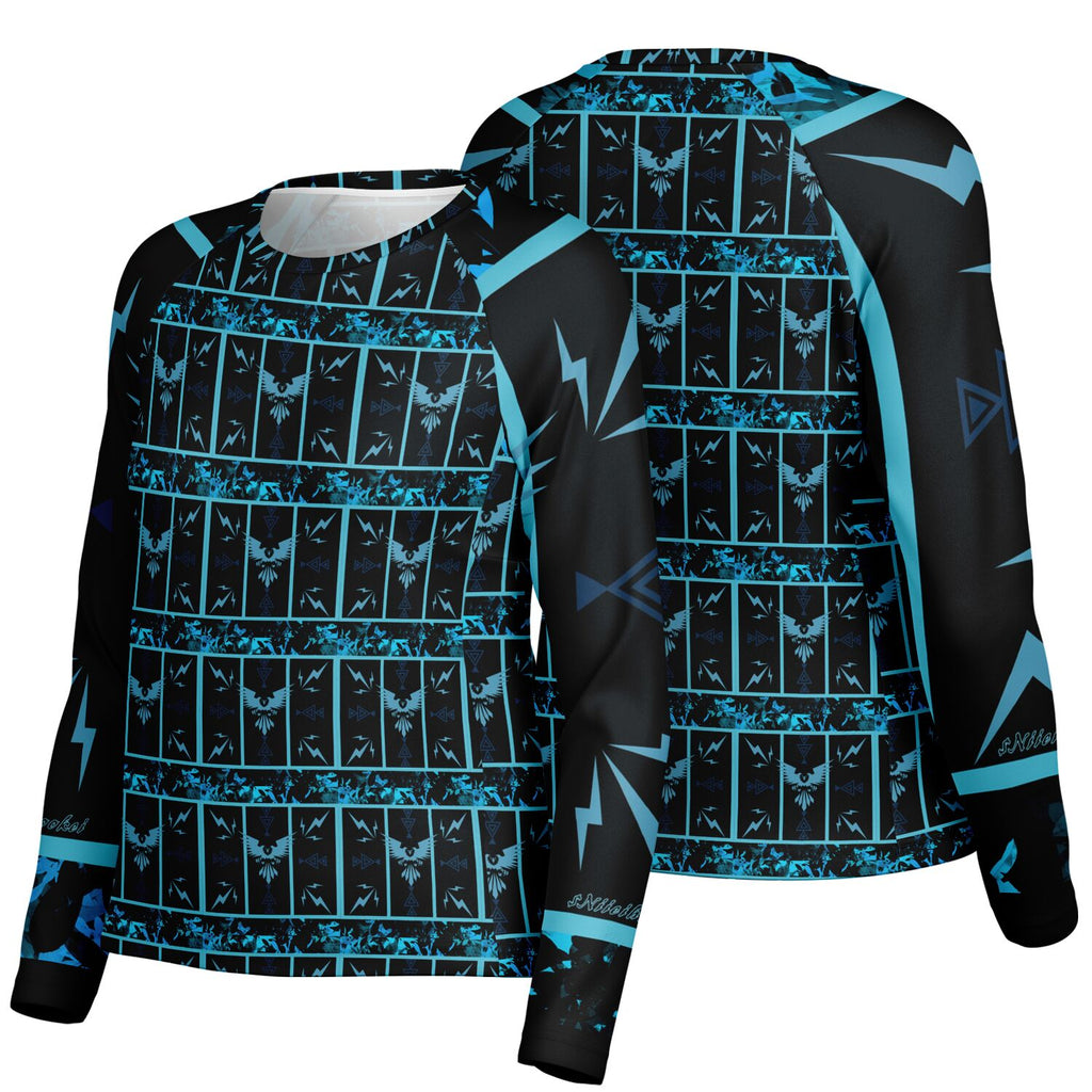 $NiieihiiNookei Women's Long Sleeve Performance Shirt - AOP