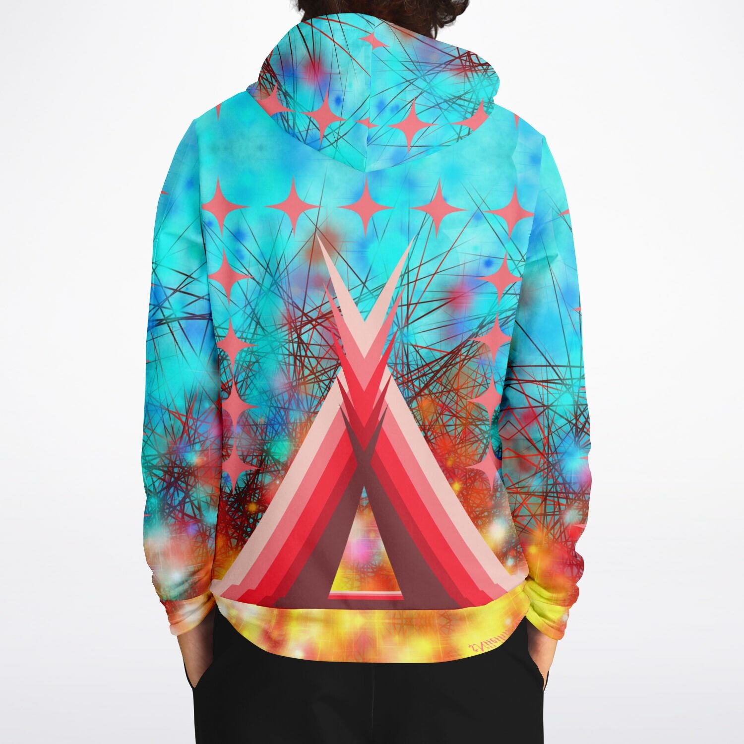 $NiieihiiNookei Athletic Hoodie - AOP