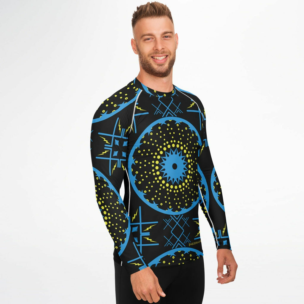 $NiieihiiNookei Men's Rashguard - AOP