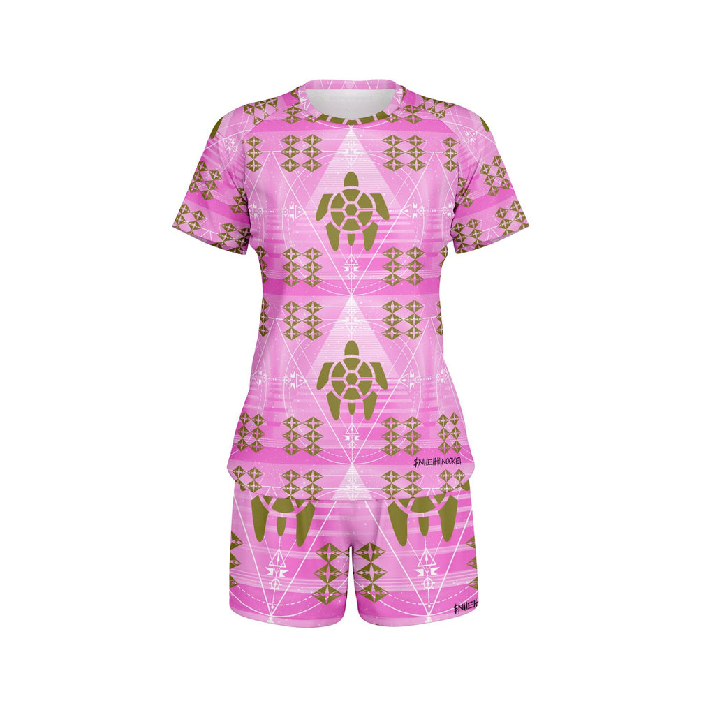 $NiieihiiNookei Women's Athletic Set - AOP