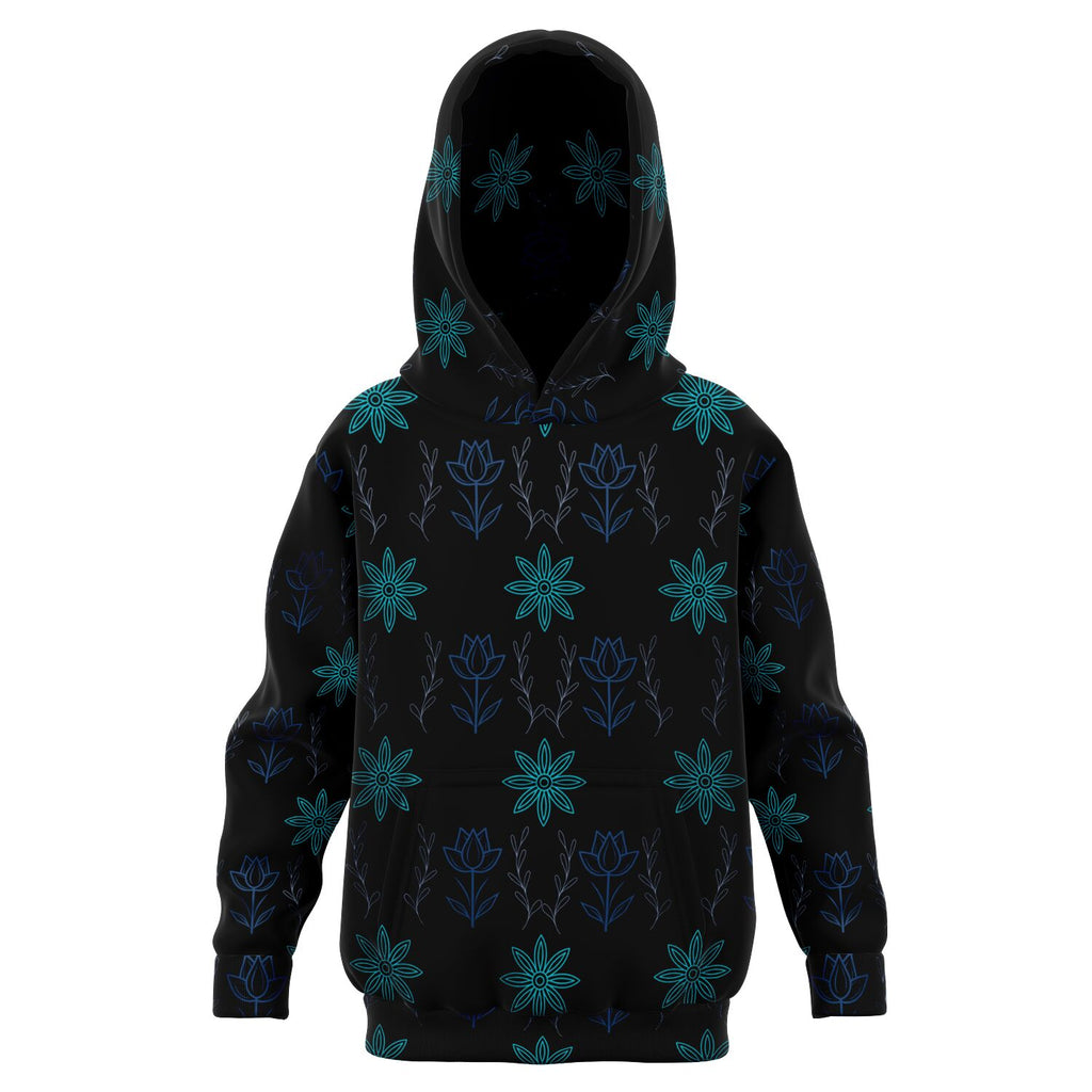 $NiieihiiNookei Athletic Kids Hoodie - AOP