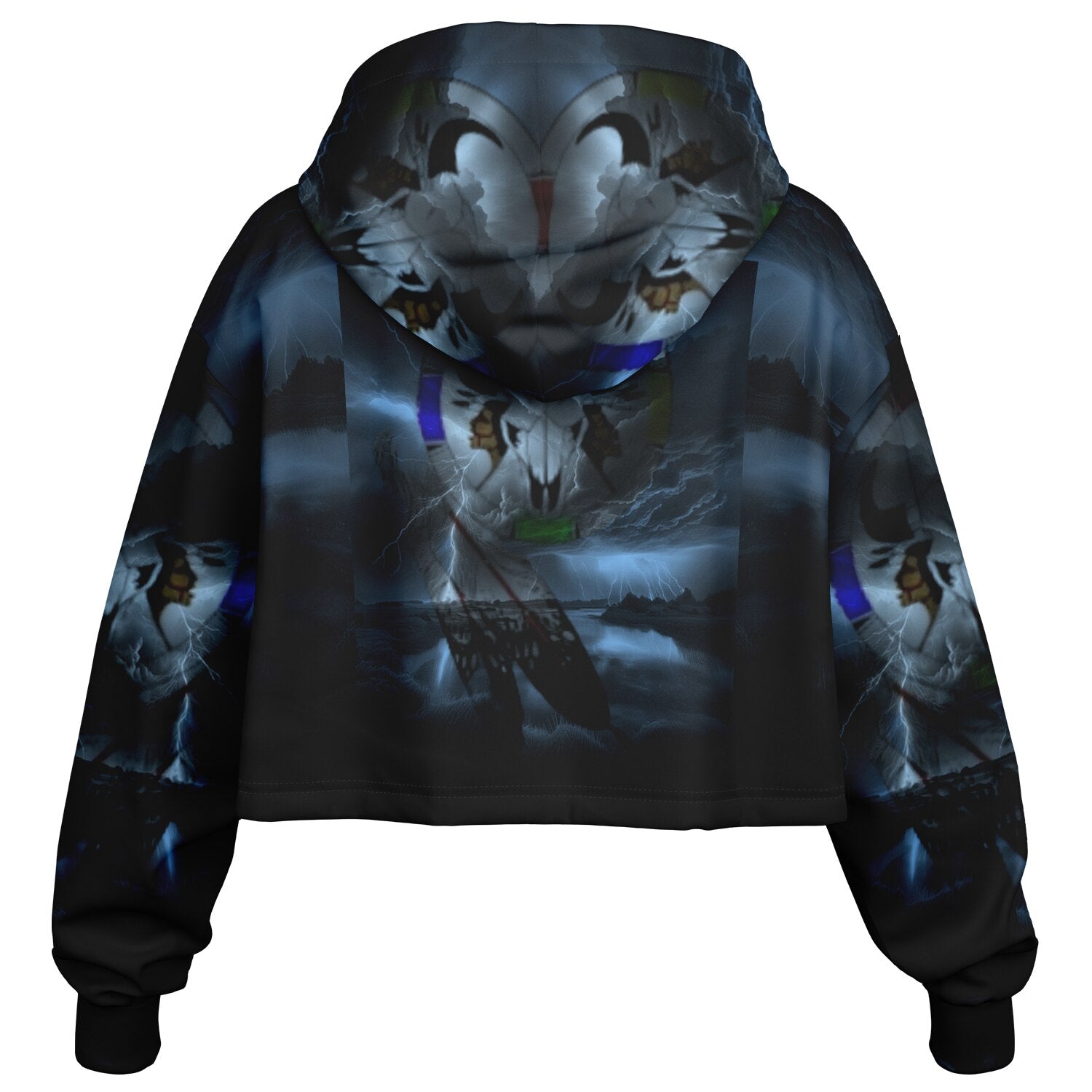 $NiieihiiNookei Northern Arapaho Tribe Logo Fashion Hoodie - AOP
