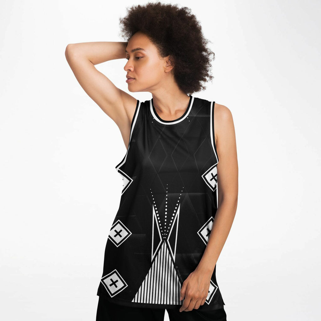 $NiieihiiNookei Basketball Jersey Rib - AOP