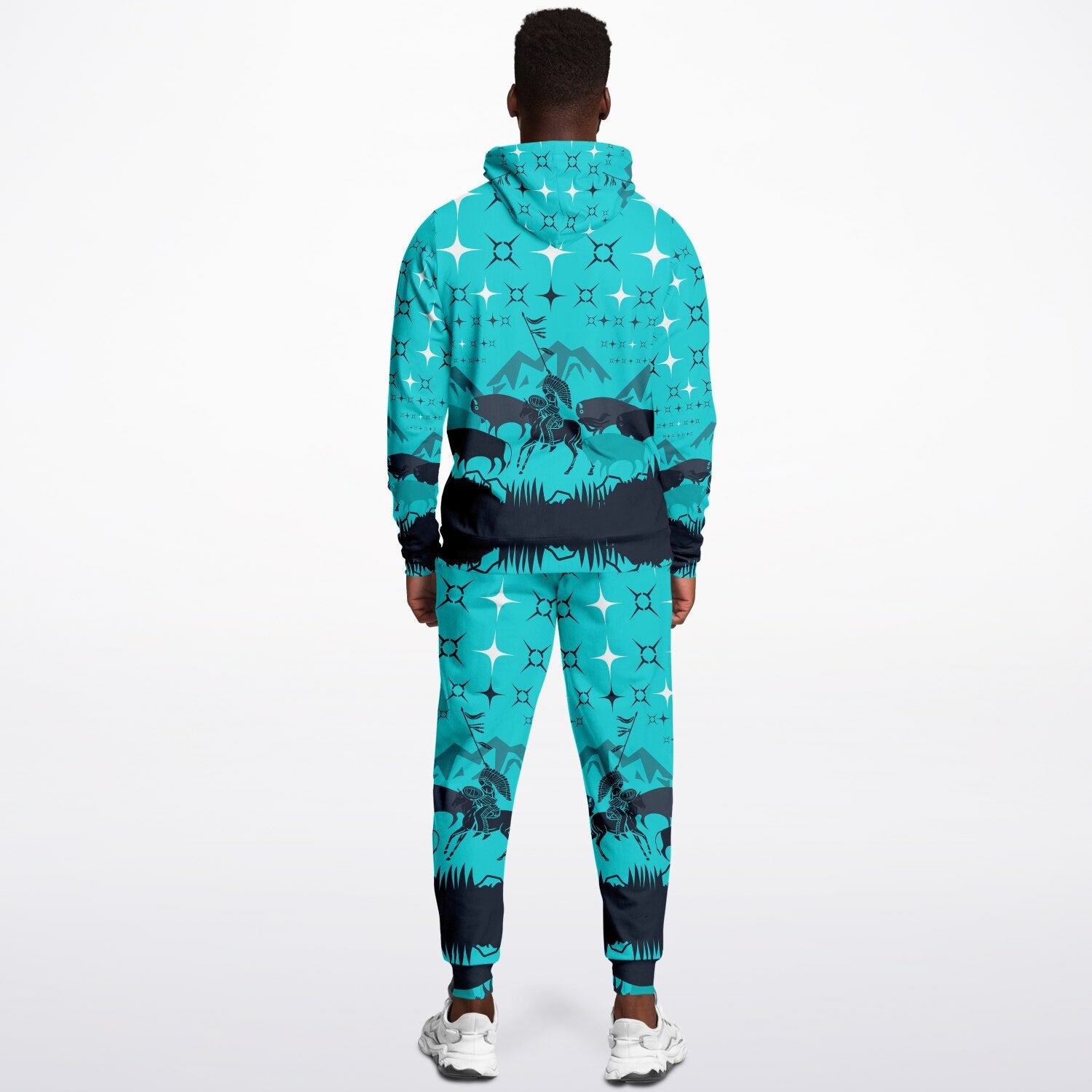 $NiieihiiNookei Hoodie & Jogger Set - AOP