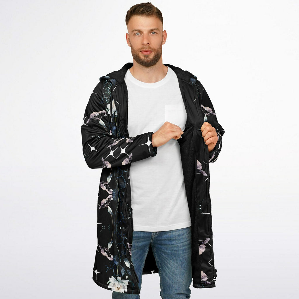$NiieihiiNookei Zipper Cloak - AOP