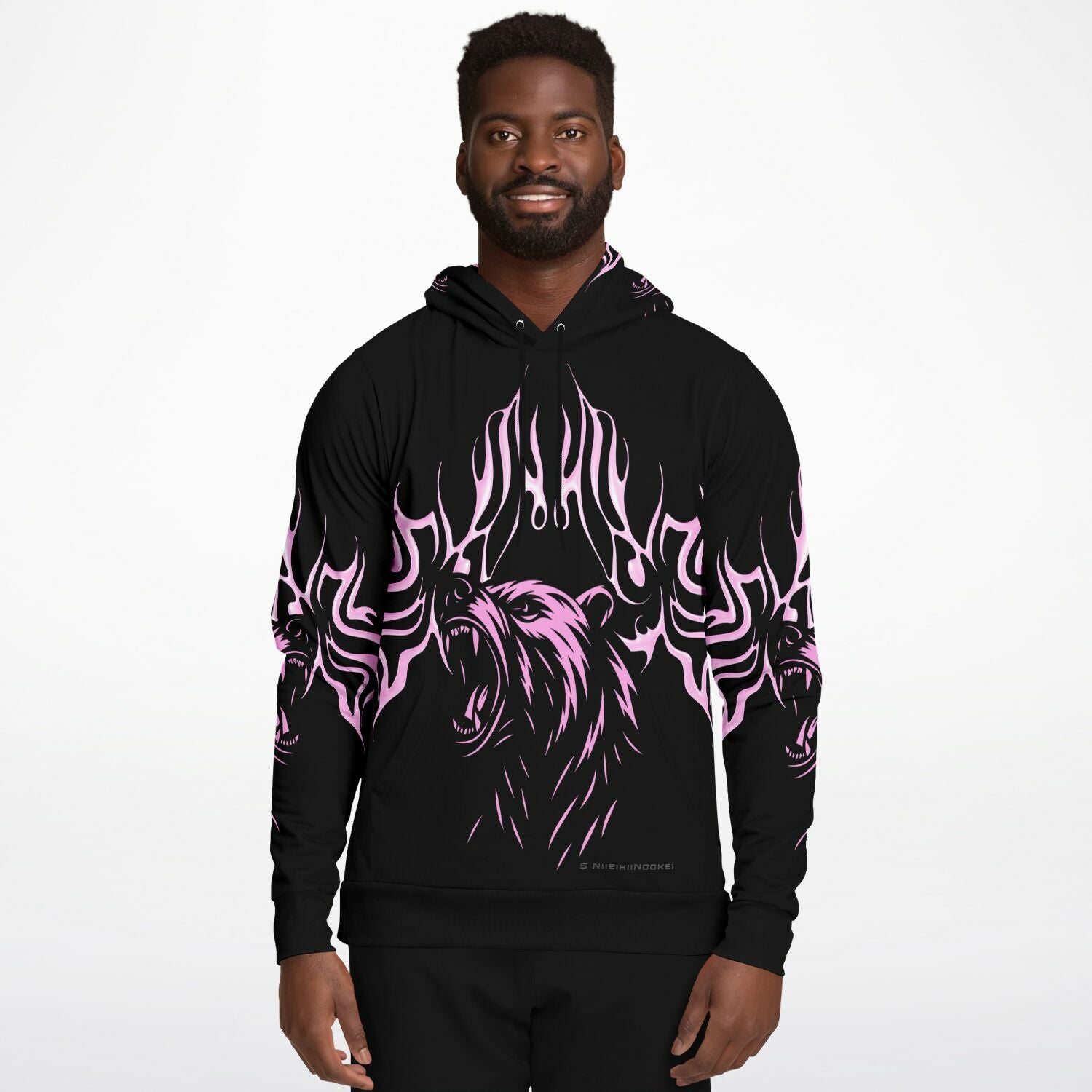 $NiieihiiNookei Athletic Hoodie - AOP