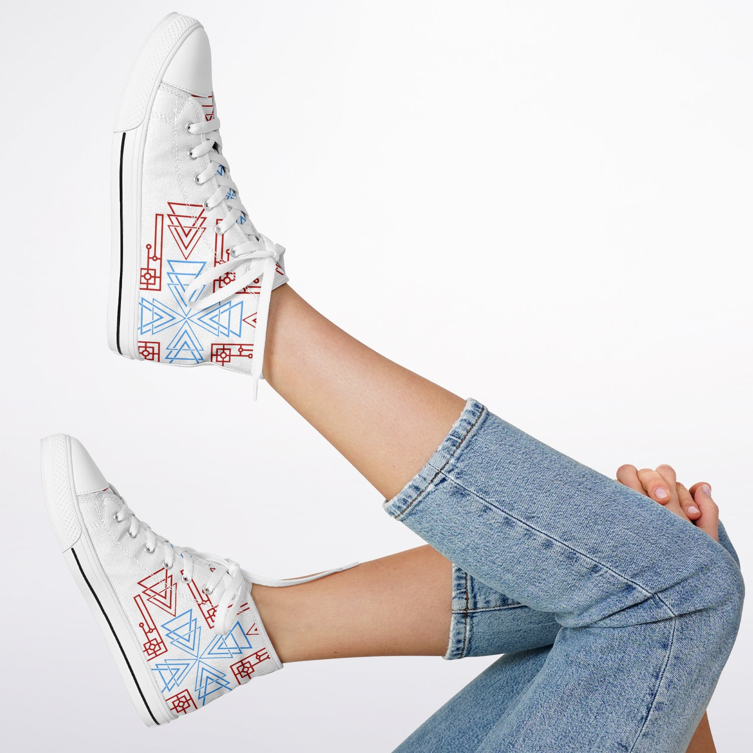Urban Peak High Top Shoes - AOP