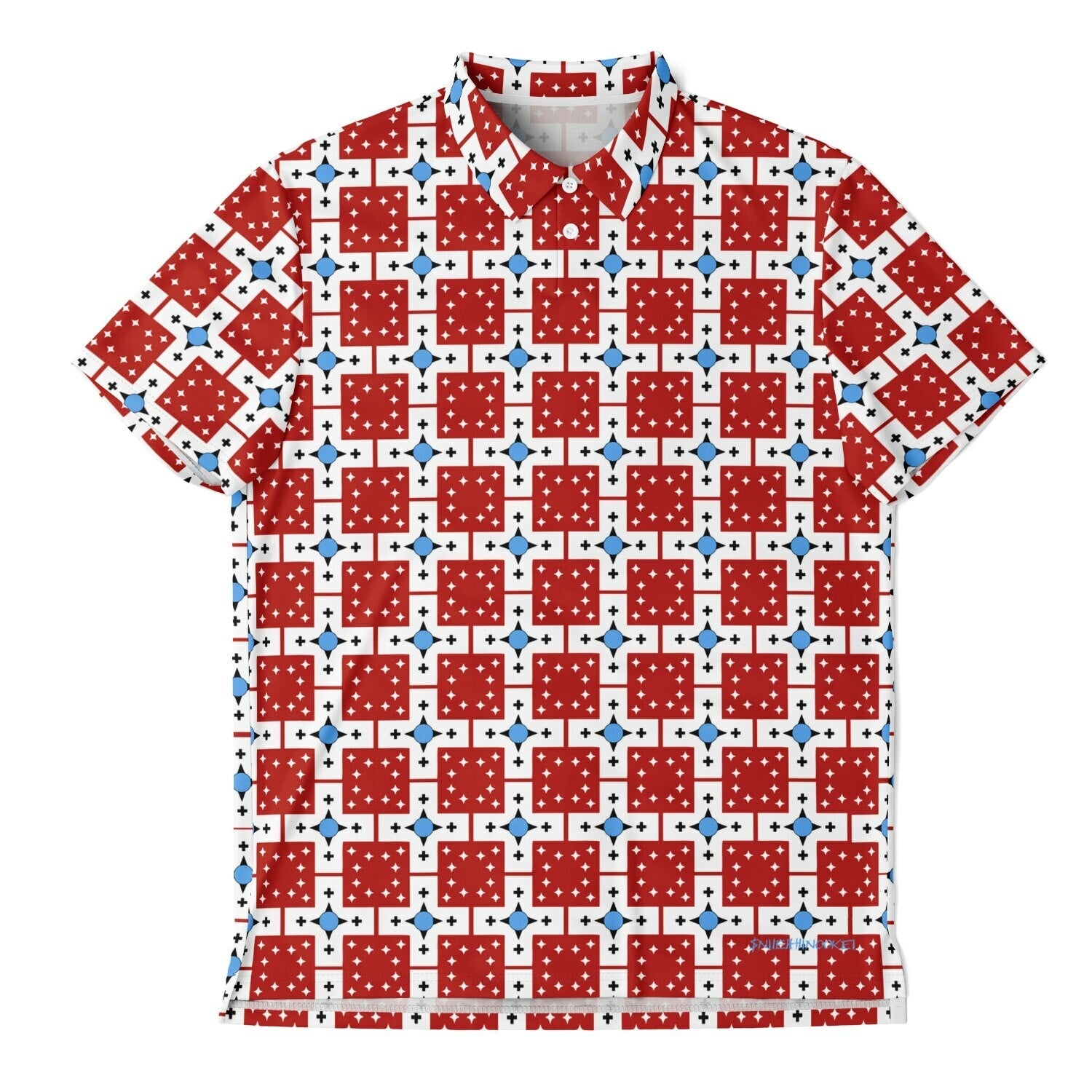 $NiieihiiNookei Polo Shirt - AOP