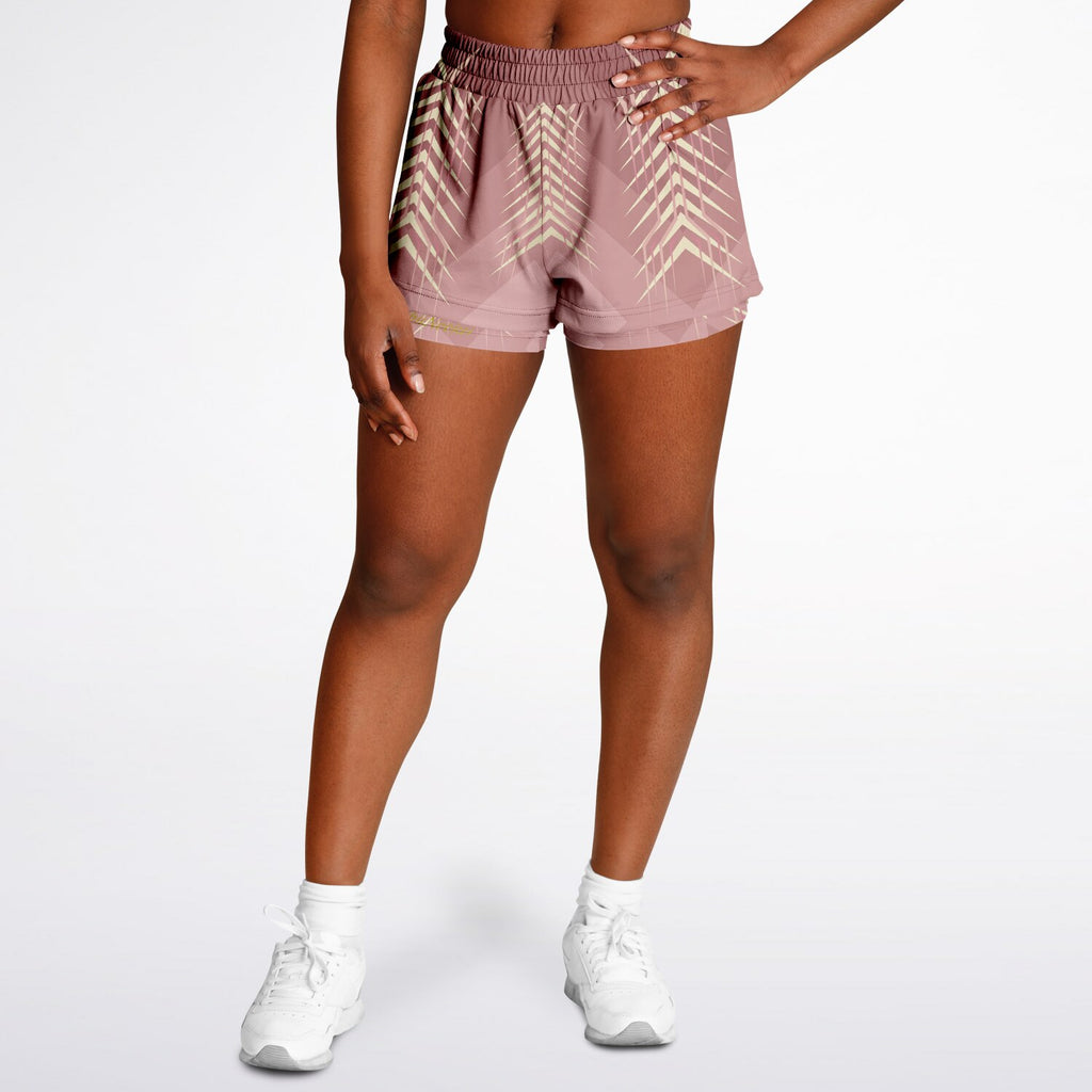 $NiieihiiNookei Women's 2-in-1 Shorts - AOP