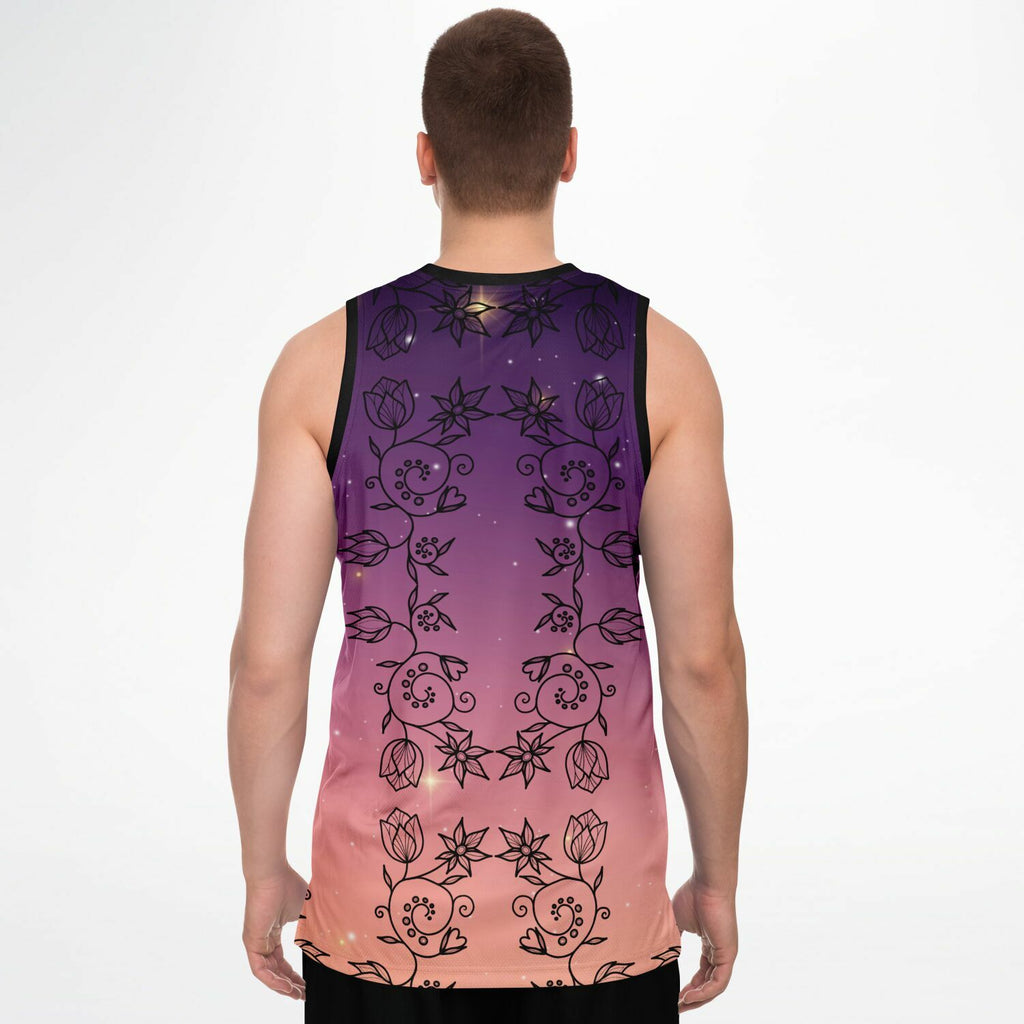 $NiieihiiNookei Basketball Jersey Rib - AOP