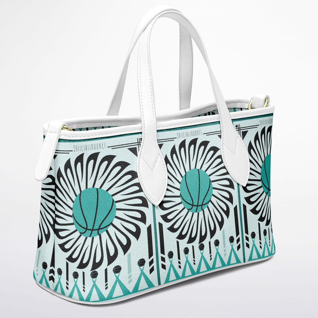 $NiieihiiNookei Leather Tote Bag - AOP
