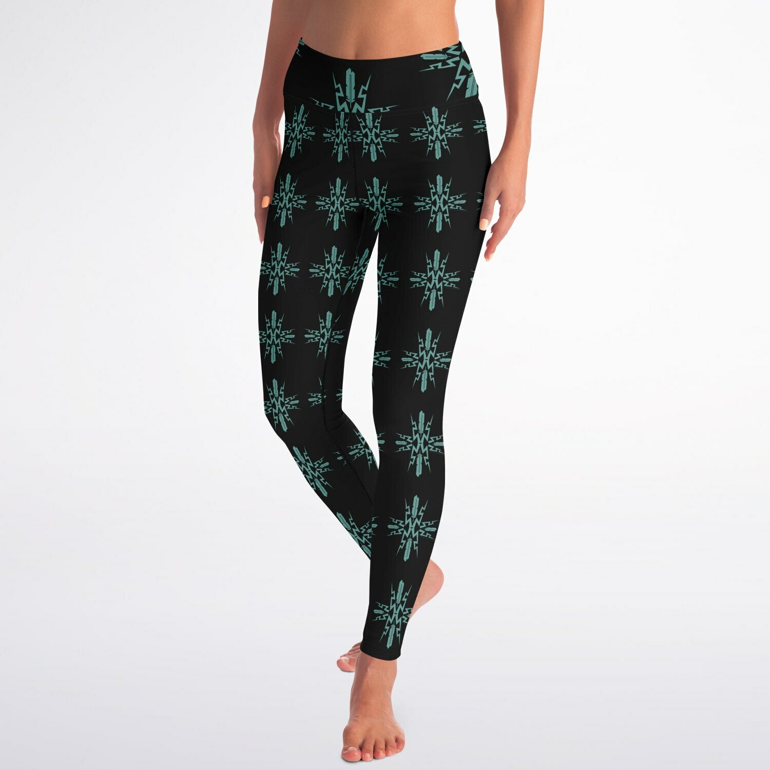 $NiieihiiNookei Yoga Leggings - AOP