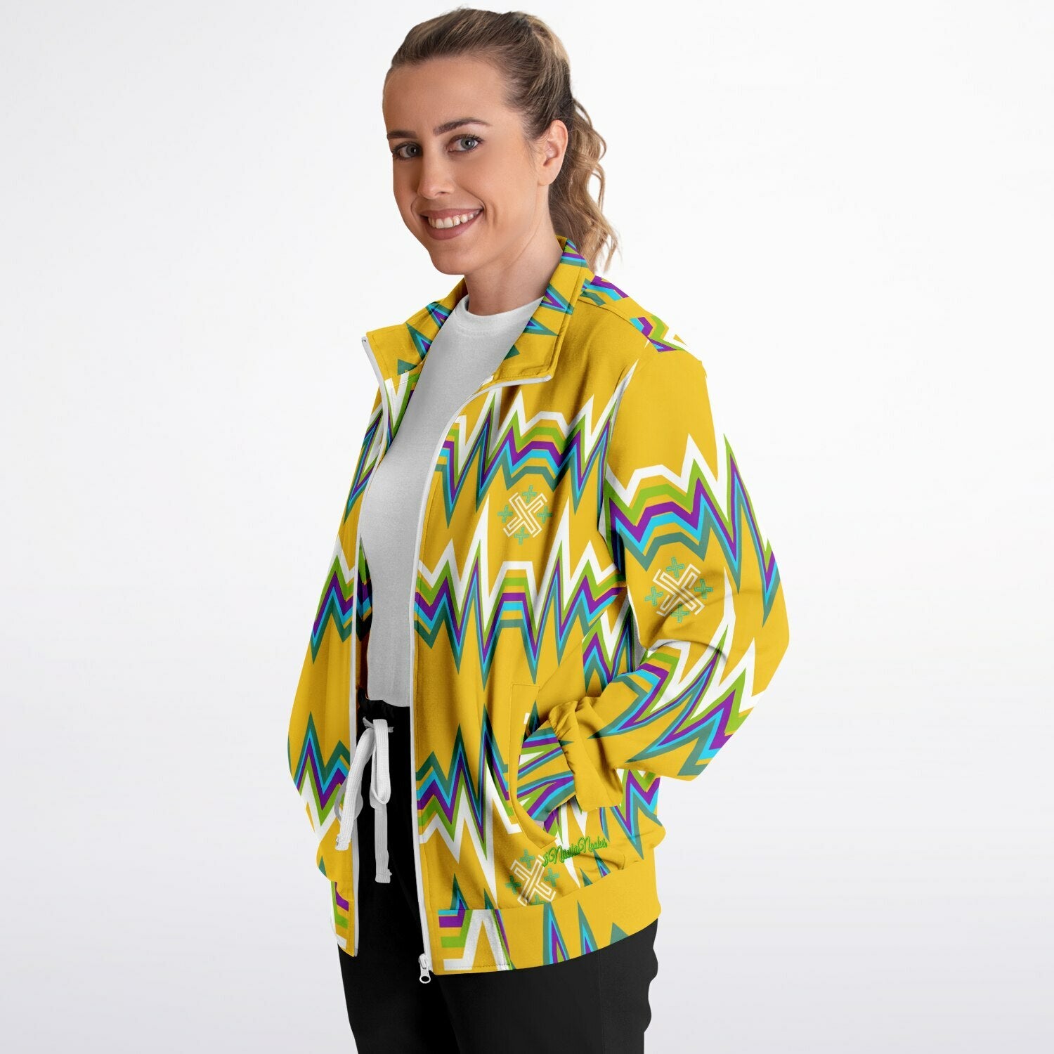 $NiieihiiNookei Track Jacket - AOP
