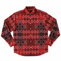 $NiieihiiNookei Long Sleeve Button Down Shirt - AOP
