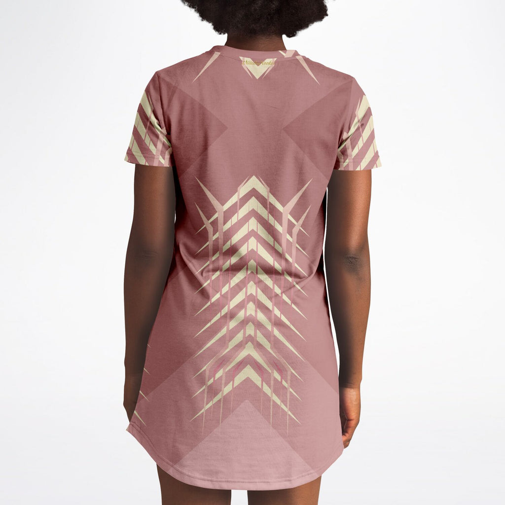 $NiieihiiNookei T-Shirt Dress - AOP