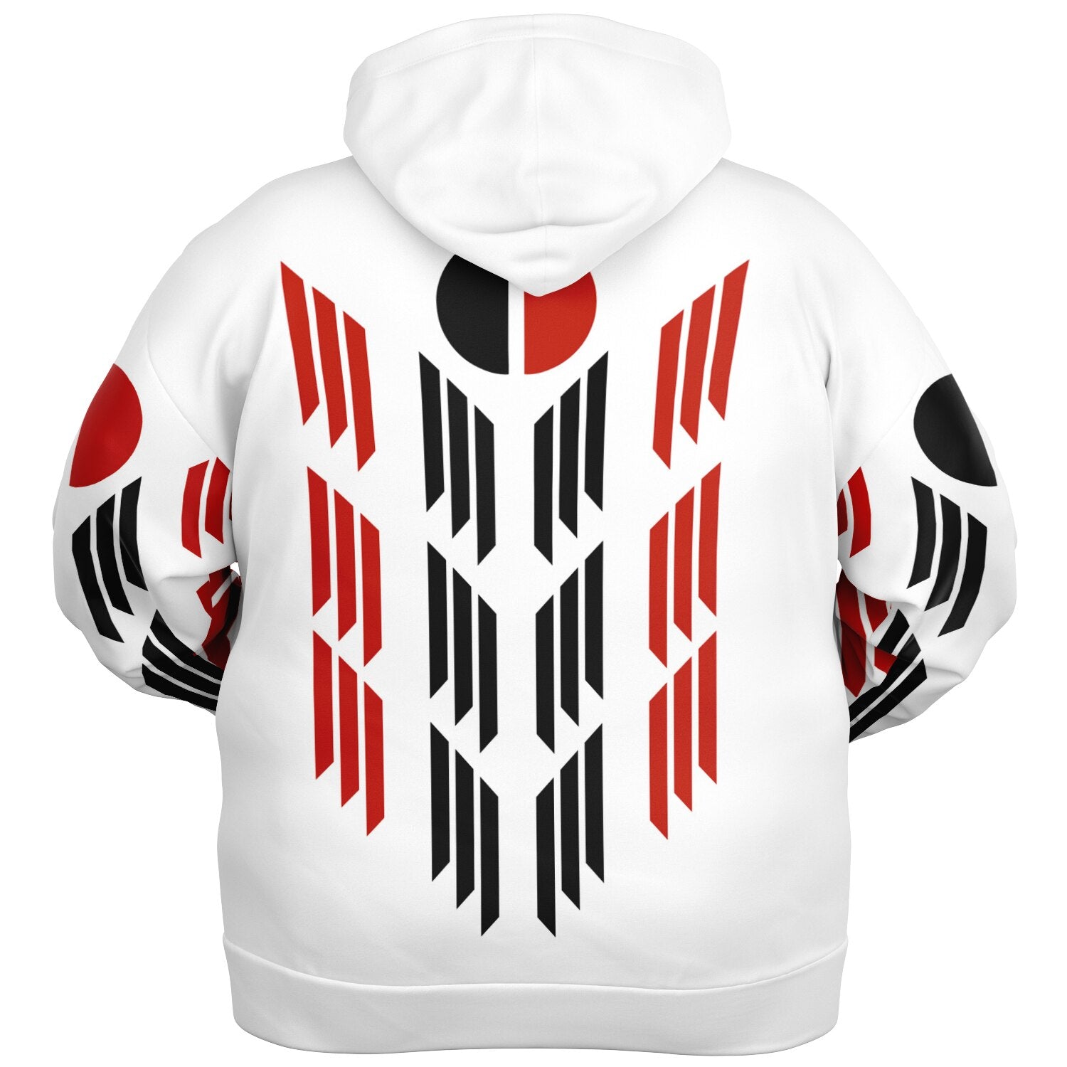 $NiieihiiNookei Arapaho Flag Athletic Plus-size Hoodie - AOP