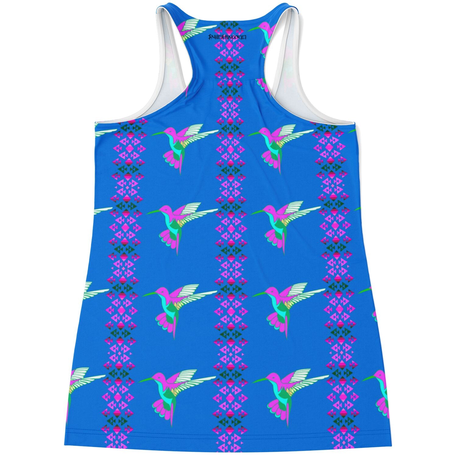 $NiieihiiNookei Flowy Racerback Tank Top - AOP