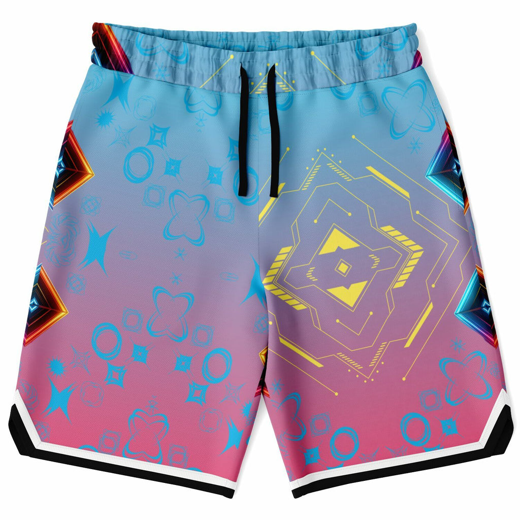 $NiieihiiNookei Basketball Short Rib - AOP