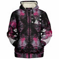 $NiieihiiNookei Microfleece Ziphoodie - AOP
