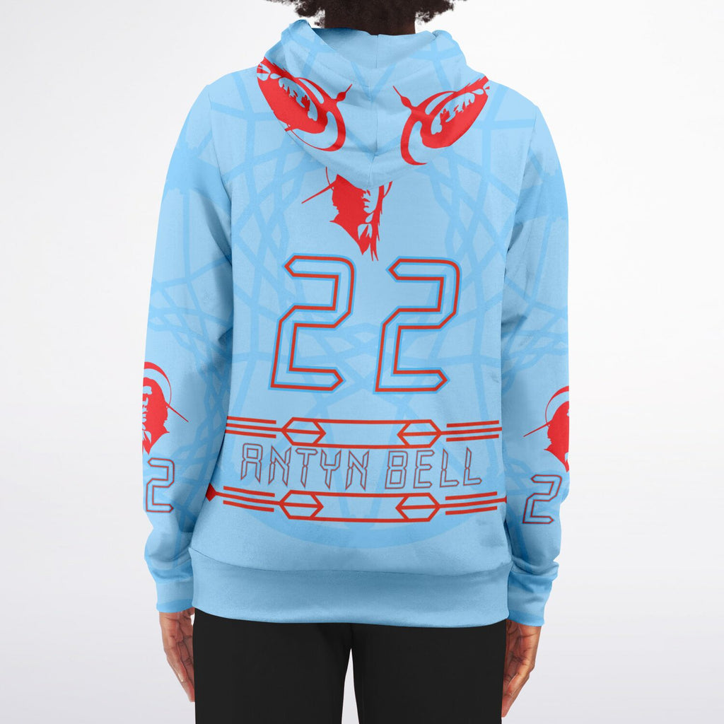 $NiieihiiNookei Athletic Zip-Up Hoodie - AOP