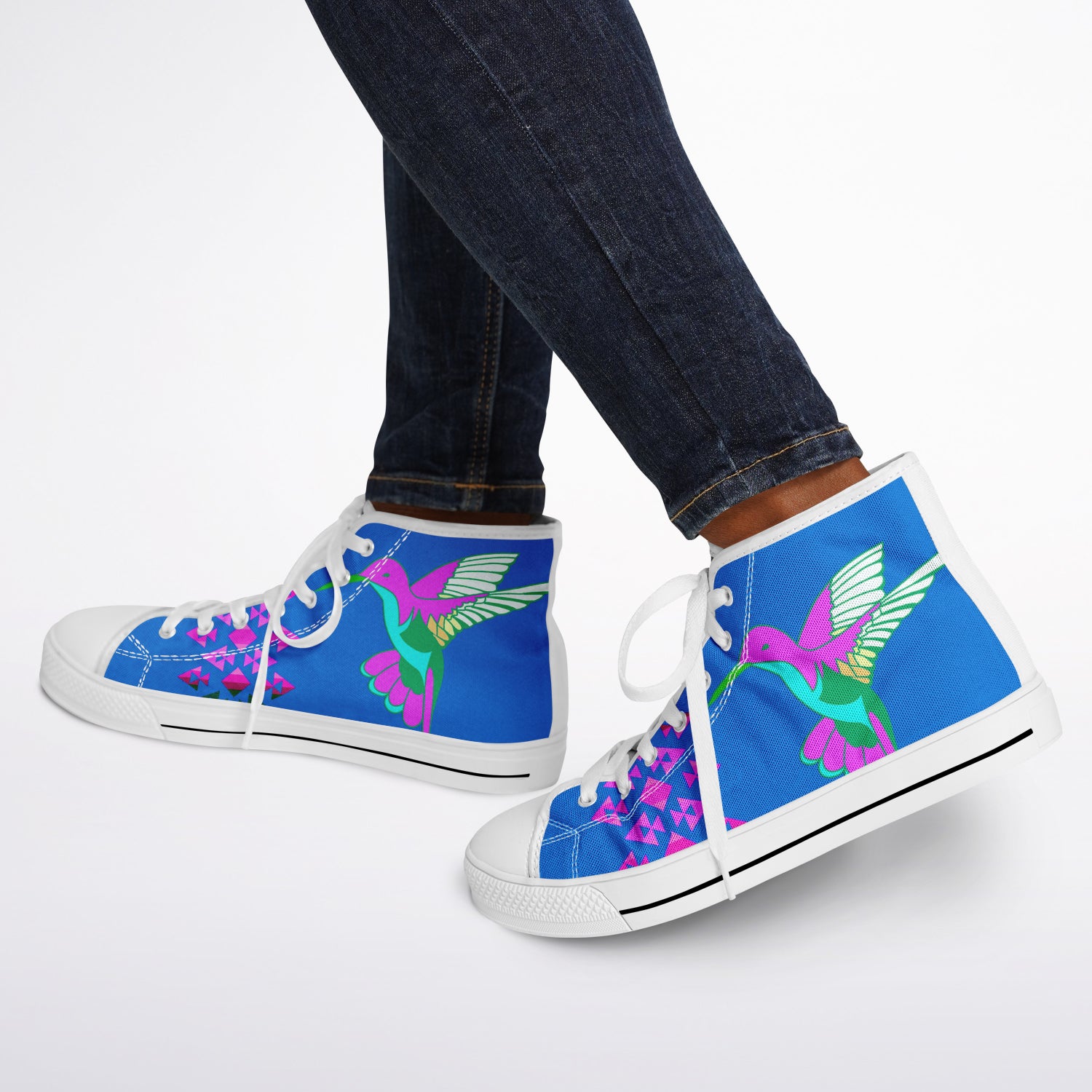 $NiieihiiNookei Urban Peak High Top Shoes - AOP