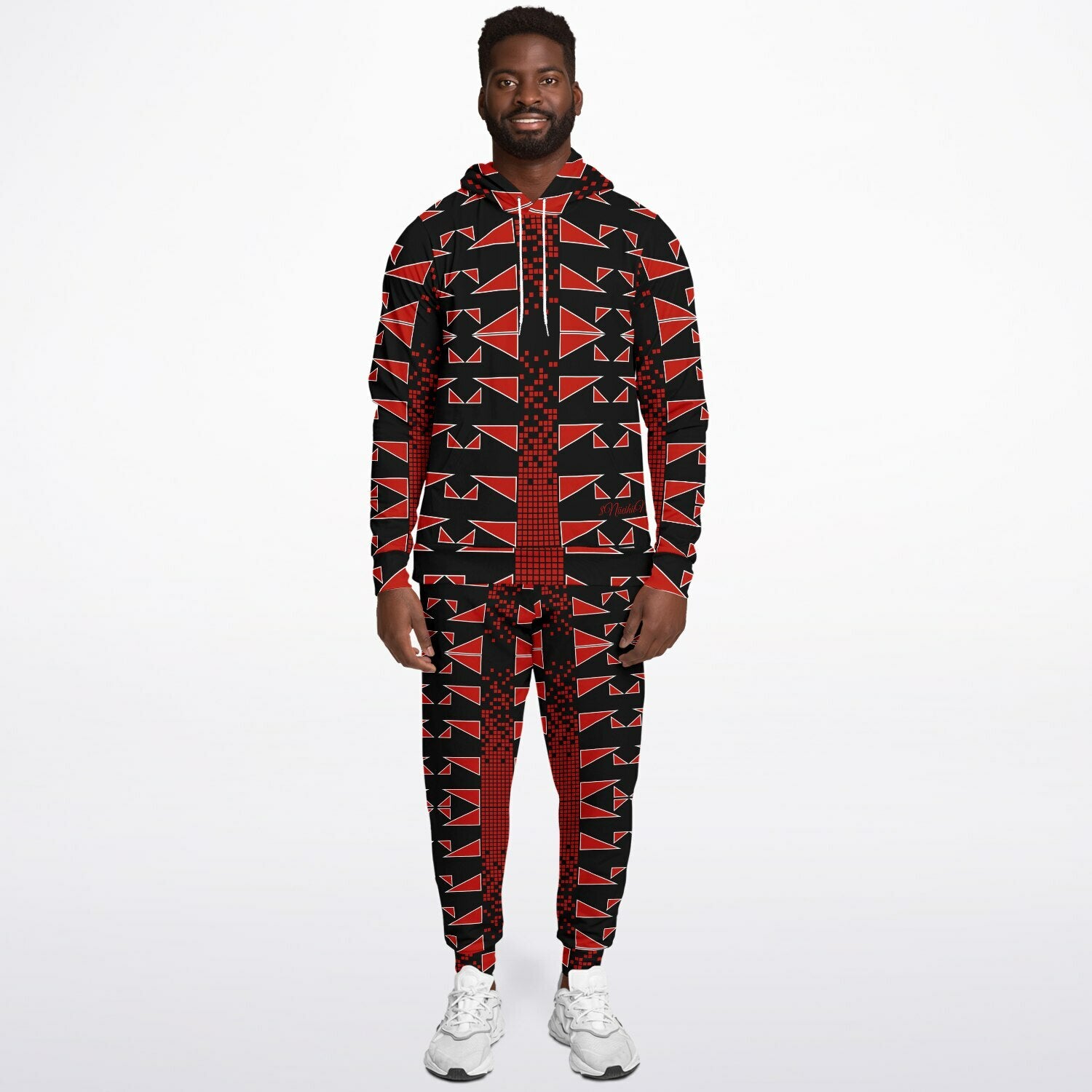 $NiieihiiNookei Tipi Matrix Hoodie & Jogger - AOP