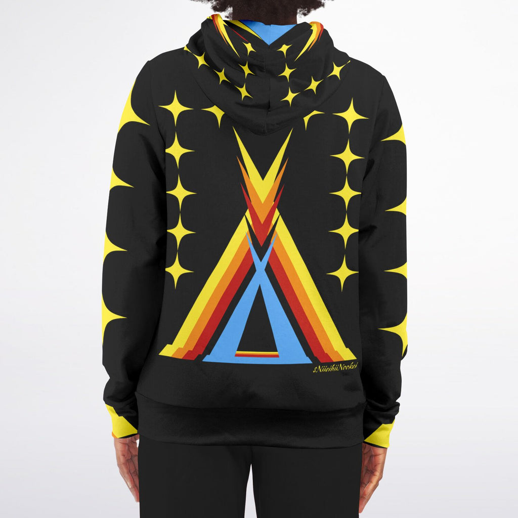 $NiieihiiNookei Zip-Up Hoodie - AOP