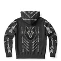 $NiieihiiNookei Athletic Zip-Up Hoodie - AOP