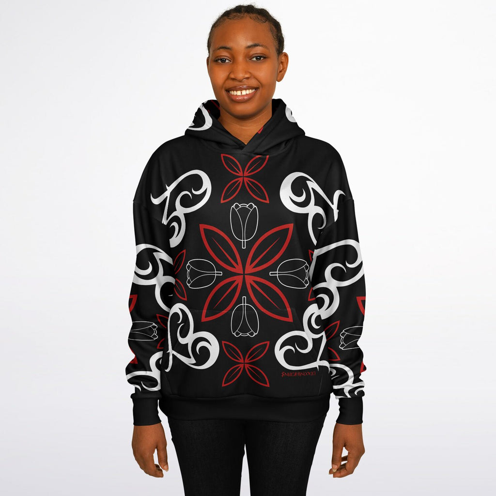 $NiieihiiNookei Heavyweight Oversized Hoodie - AOP