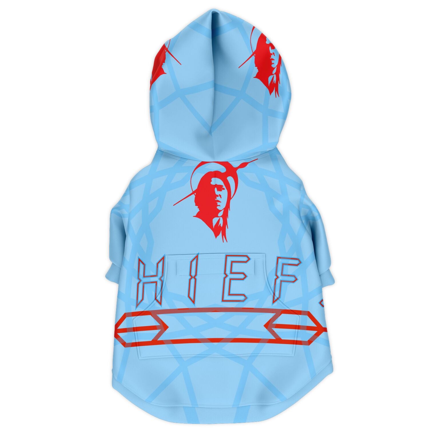 $NiieihiiNookei Fashion Dog Zip-Up Hoodie - AOP