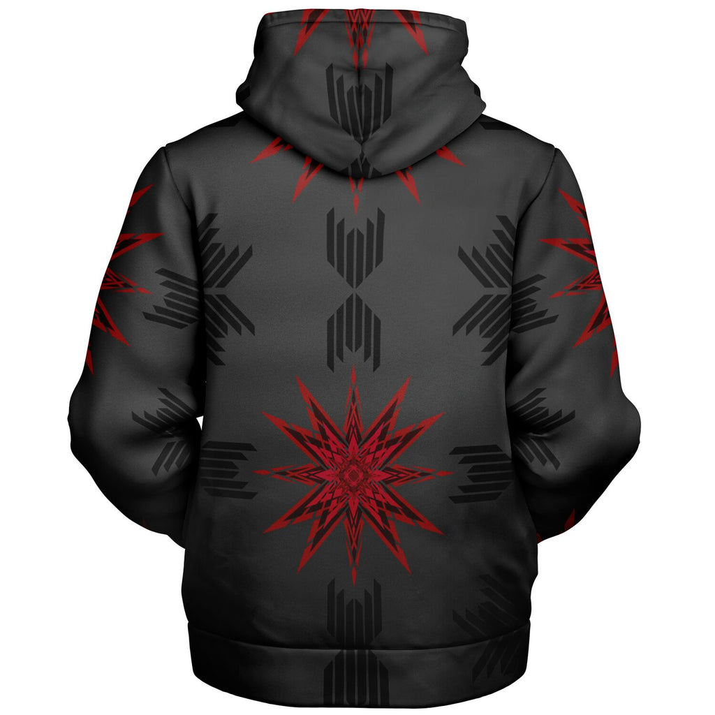 $NiieihiiNookei Microfleece Ziphoodie - AOP