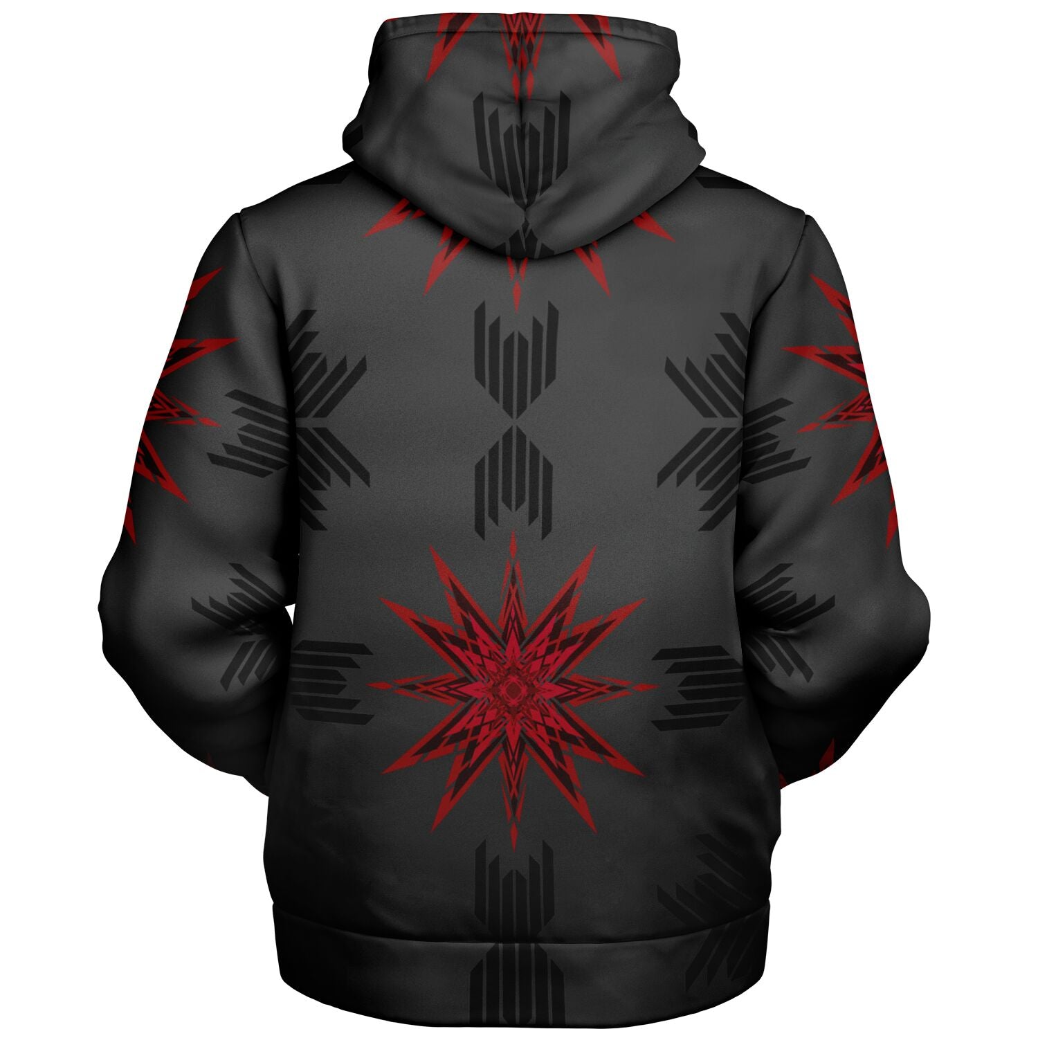 $NiieihiiNookei Microfleece Ziphoodie - AOP