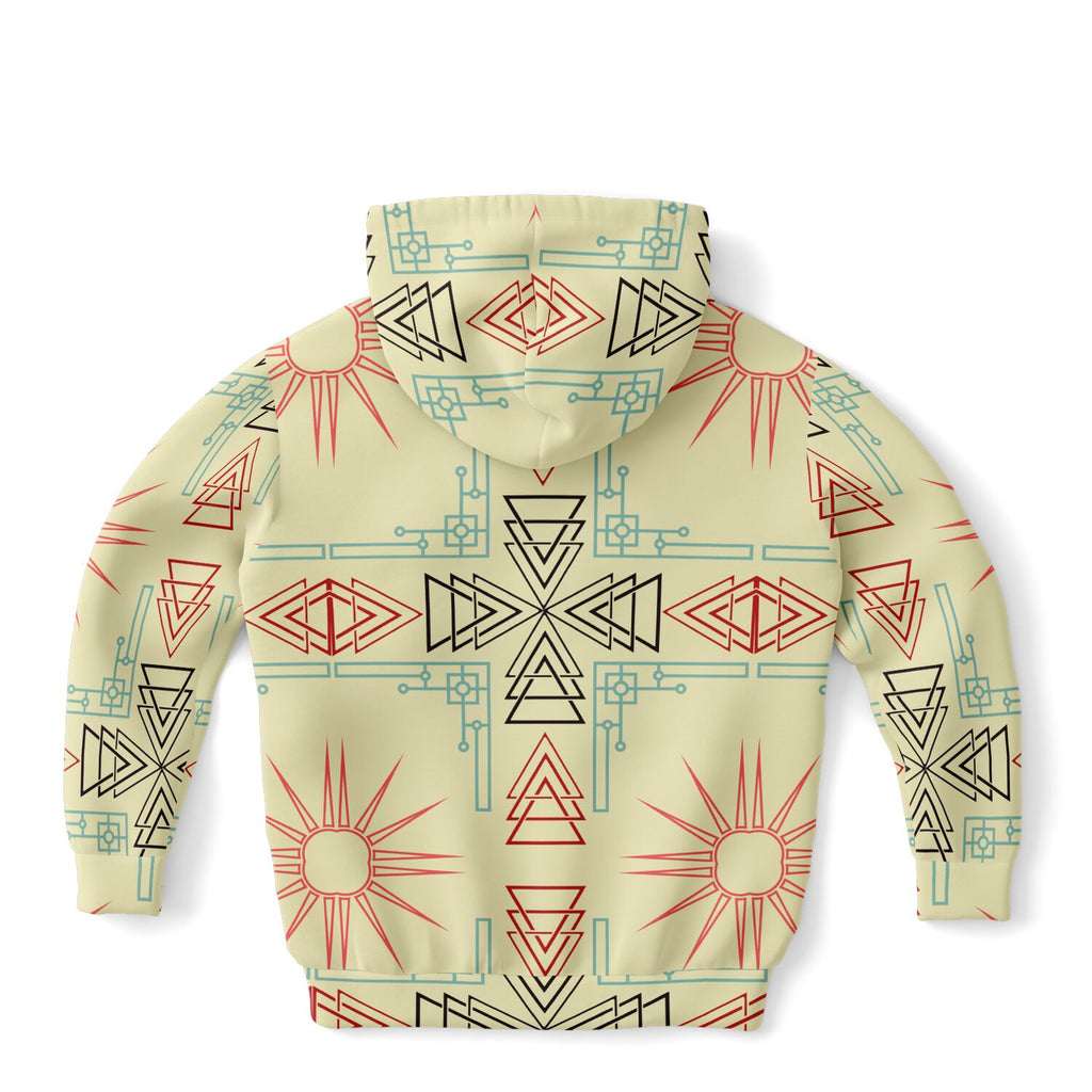 $NiieihiiNookei Athletic Kids Hoodie - AOP