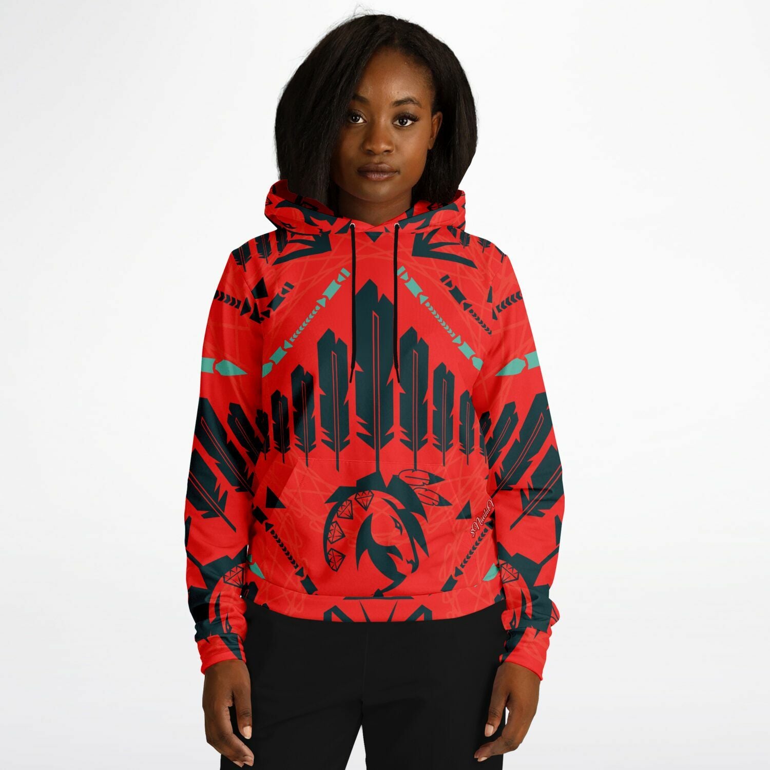 $NiieihiiNookei Athletic Hoodie - AOP