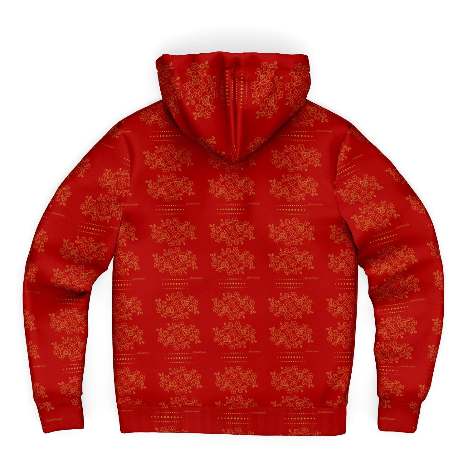 Microfleece Zip hoodie design by$NiieihiiNookei - AOP