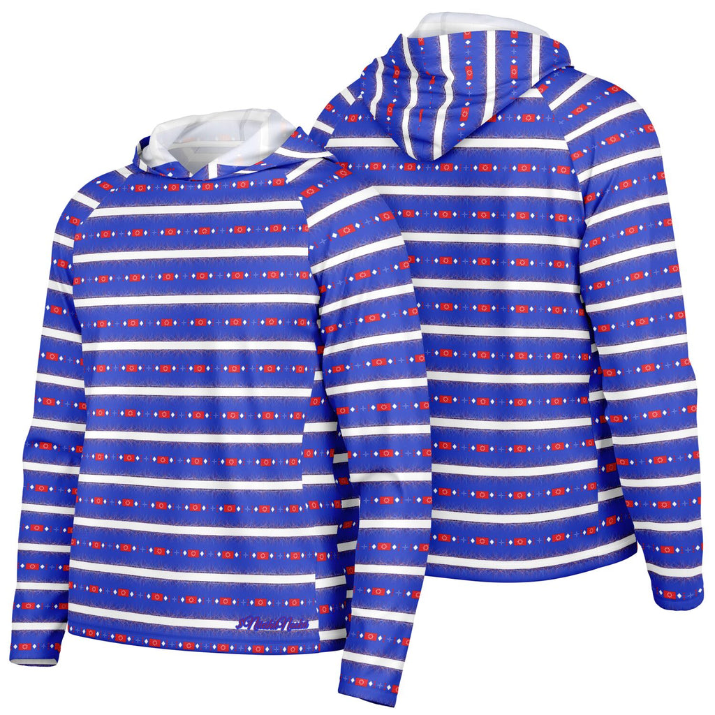 Oglala Sioux Tribe Hooded Performance Shirt - AOP