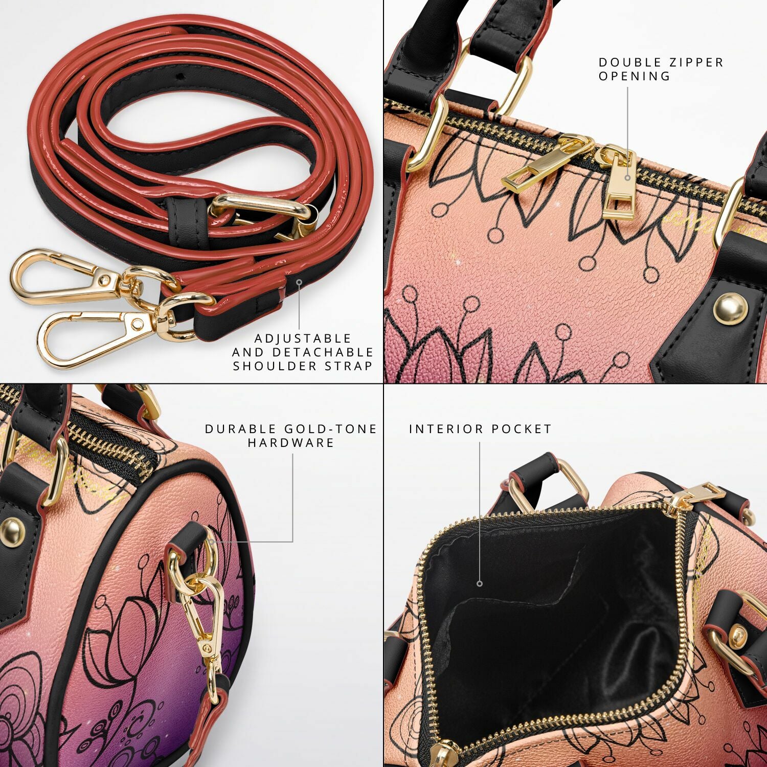 $NiieihiiNookei Crossbody Handbag - AOP