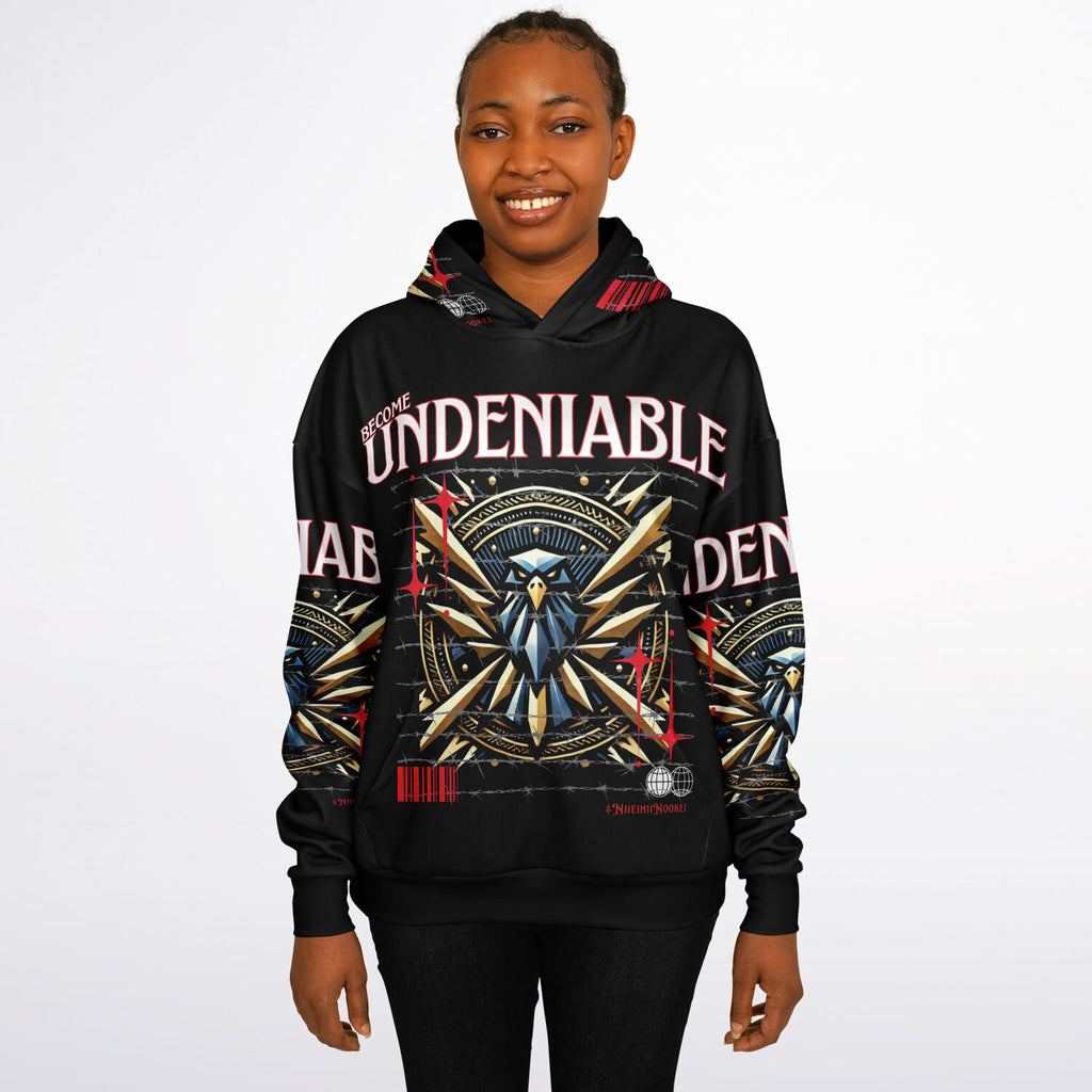 $NiieihiiNookei Heavyweight Oversized Hoodie - AOP