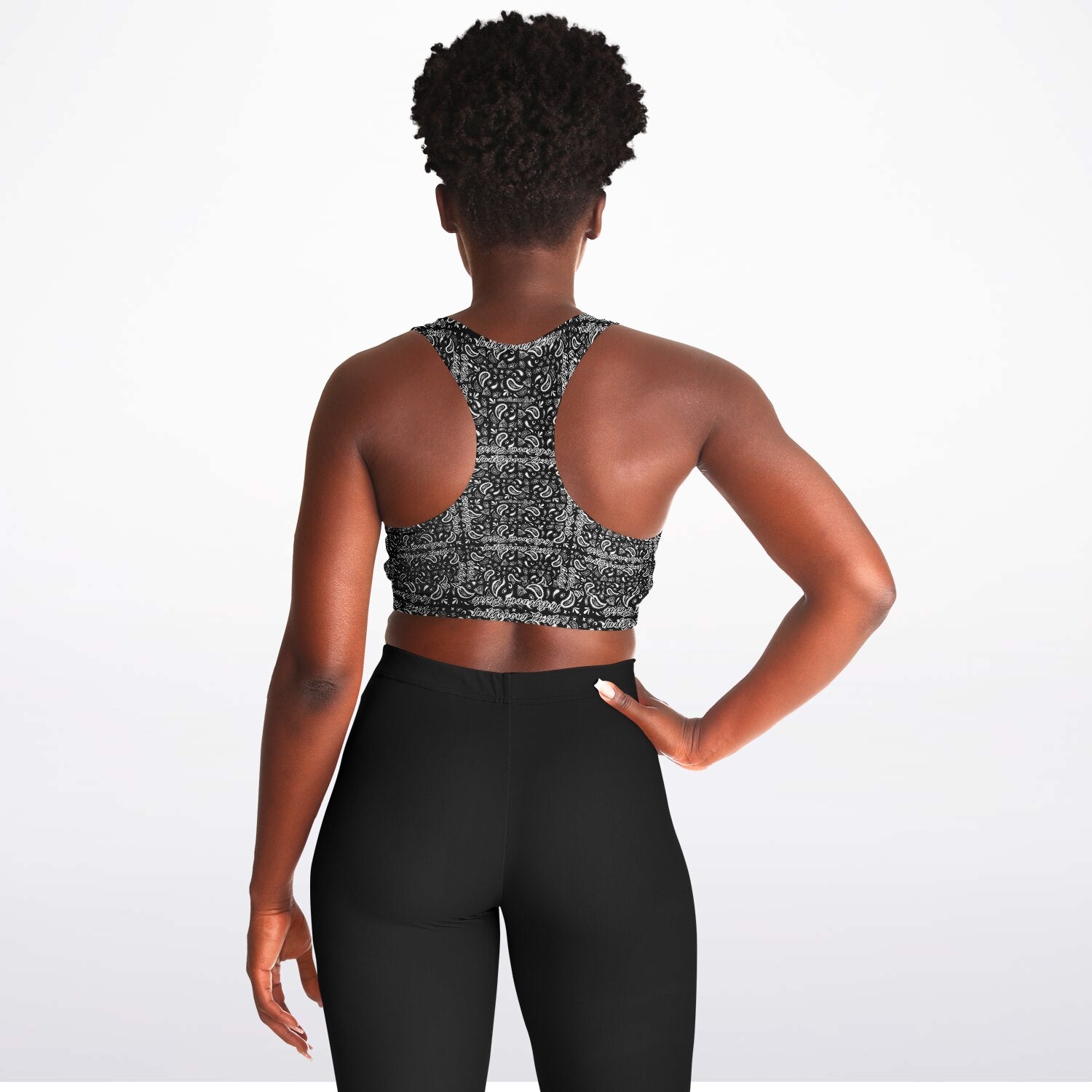 $NiieihiiNookei Padded Sports Bra - AOP